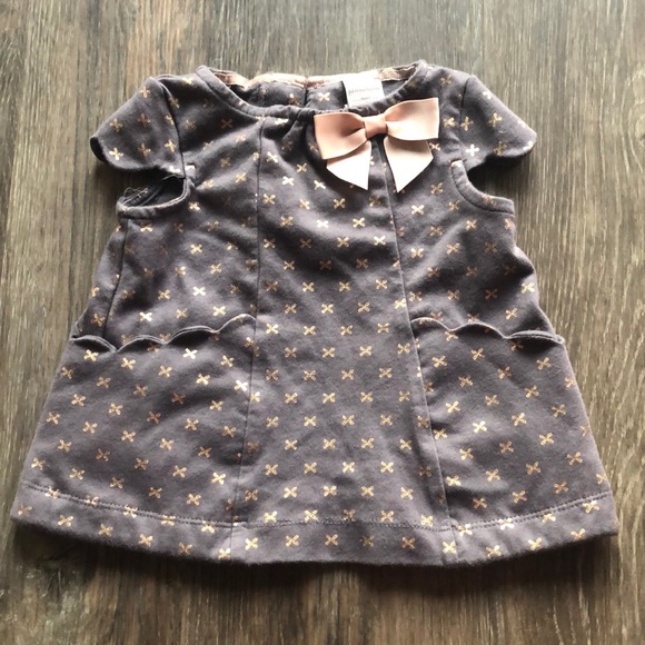 Baby Girl Catherine Malandrino Dress Sz 0-3 Mths - Picture 1 of 3